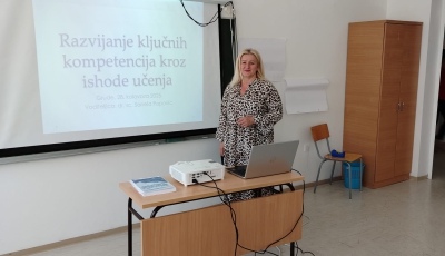 Održana edukacija Razvoj ključnih kompetencija kroz ishode učenja