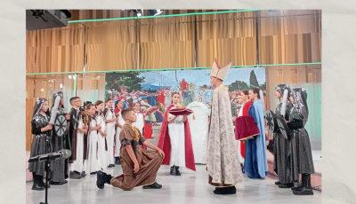 Najave predstave „Krunidba“