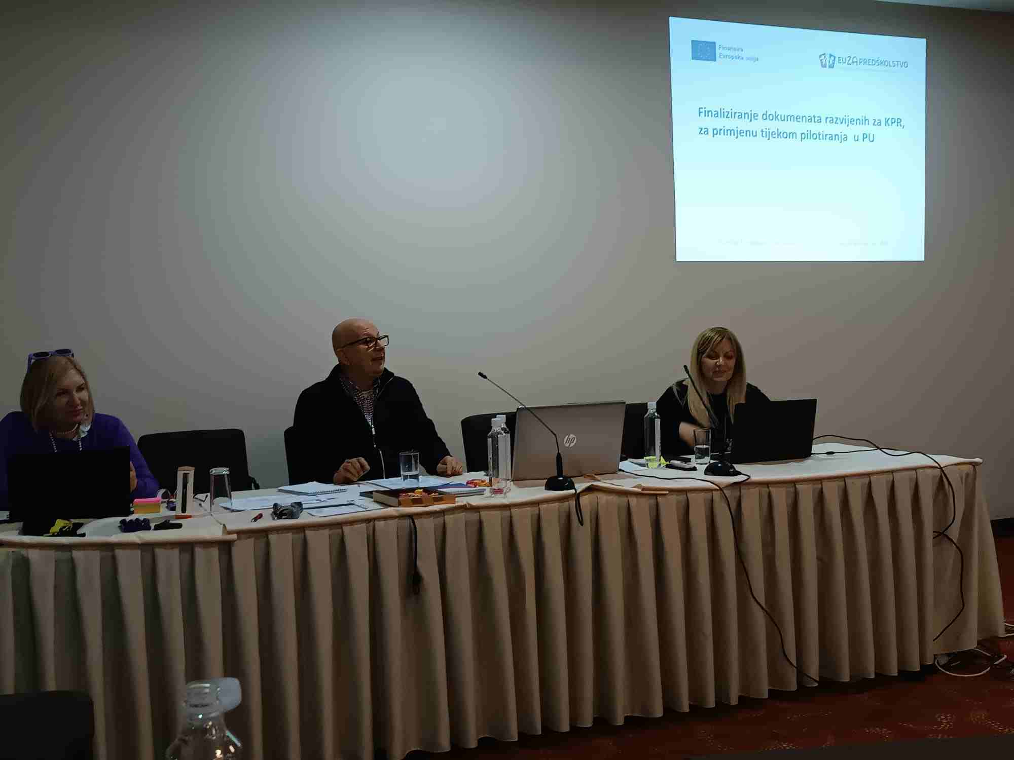 Sastanak Radne grupe za predškolski kurikul i profesionalni razvoj odgajatelja