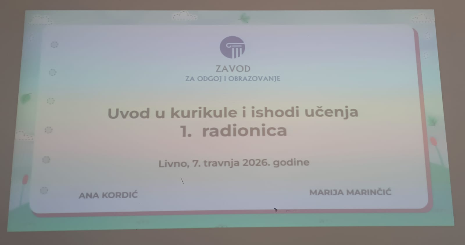 Započeo četvrti ciklus obuka učitelja razredne nastave u HBŽ-u